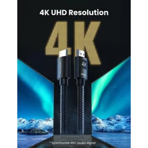 UGREEN 4K HDMI kábel apa - apa fonott 5 m HD119