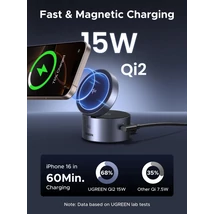 UGREEN 3 in 1 mágneses vezeték nélküli töltő EU W712