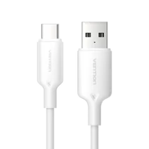 Vention USB-A 2.0/M -> USB-C/M, 1m,(fehér), kábel