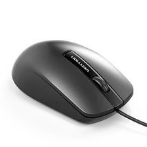 Vention KTABG, fekete,(3 gombos, optikai, vezetékes), egér