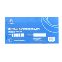Bevételi pénztárbizonylat 25x3lapos B.318-102/A/V Bluering®