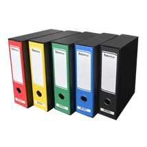 Tokos iratrendező A4, 8cm, Foroffice fekete