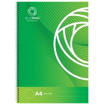 Spirálfüzet A4, 70lap, Bluering® sima