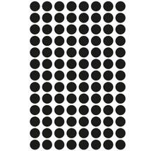 Etikett címke, o8mm, jelölésre, 104 címke/ív, 4 ív/doboz, Avery fekete