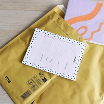 Légpárnás tasak 16/F szilikon külső méret 240x350mm, belső méret 220x340mm, Bluering® barna