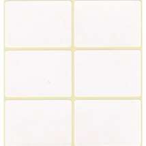 Etikett címke, 35x50mm, 10 lap, 6 címke/lap