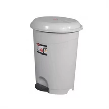 Szemeteskuka pedálos műanyag 22 literes szürke UP128-002