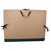 Rajztábla tartó, rajzlaptartó A3, méret karton, szalagfüles Bluering® prémium