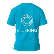 Rövid ujjú póló L atoll- kék