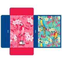 Füzetbox A4, hullámkarton, Papagáj, Nebulo