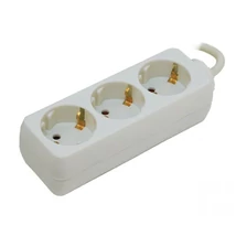 Elosztó három csatlakozós 5m kábellel asztali 321155