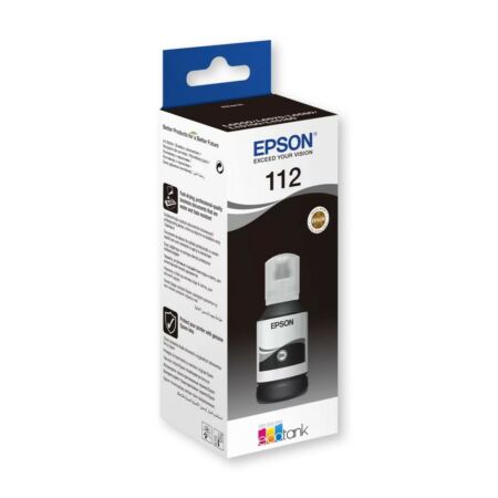 Epson T06C1 Tinta Black 127ml No.112 (Eredeti)