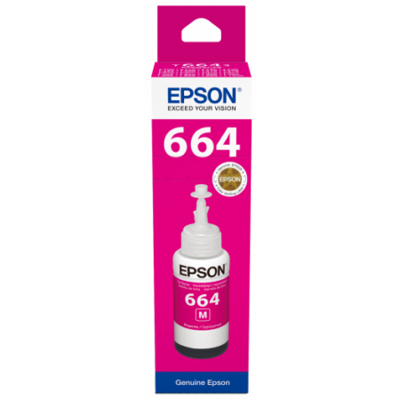 EPSON T6643 TINTA MAGENTA 70ML (Eredeti) No.664