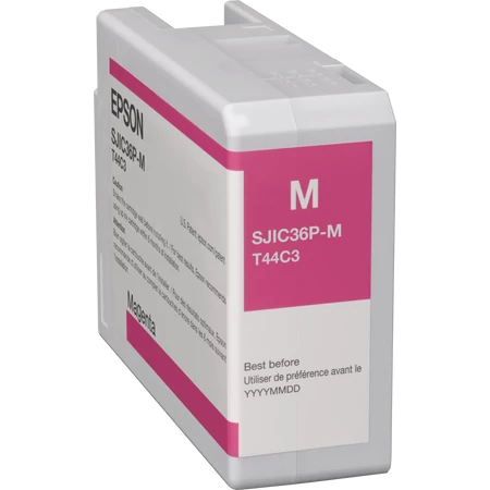 Epson SJIC36P(M) C6500/C6000 Tintapatron Magenta 80ml