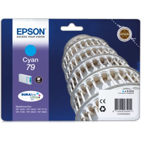 Epson T7912 Tintapatron Cyan 6,5ml No.79