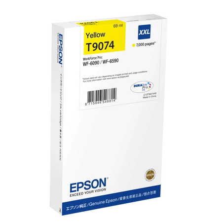 Epson T9074 Patron Yellow 7K /o/