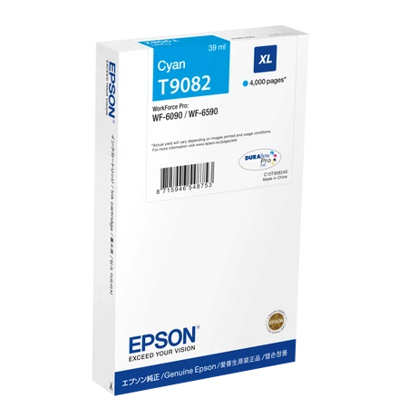 Epson T9082 Patron Cyan 4K /o/