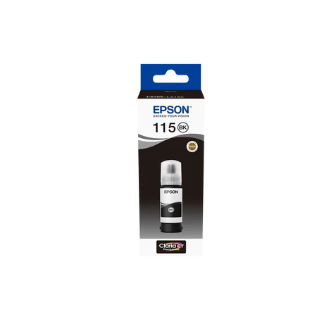 Epson T07C1 tinta Bk 70ml  No.115