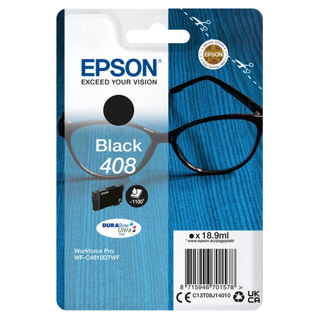 Epson T09J1 Tintapatron Black 18,9ml No.408