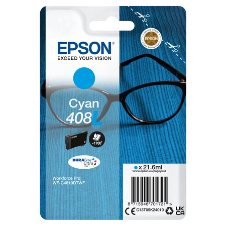 Epson T09K2 Tintapatron Cyan 21,6ml No.408L